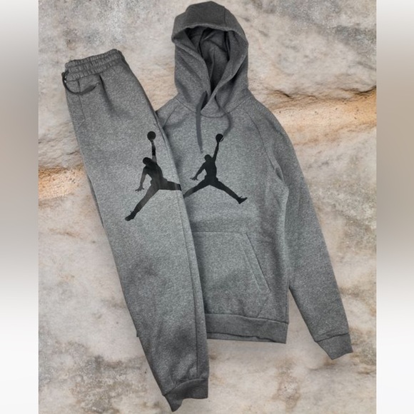 Jordan Mens Tracksuit set Joggers Hoodie - Picture 9 of 10